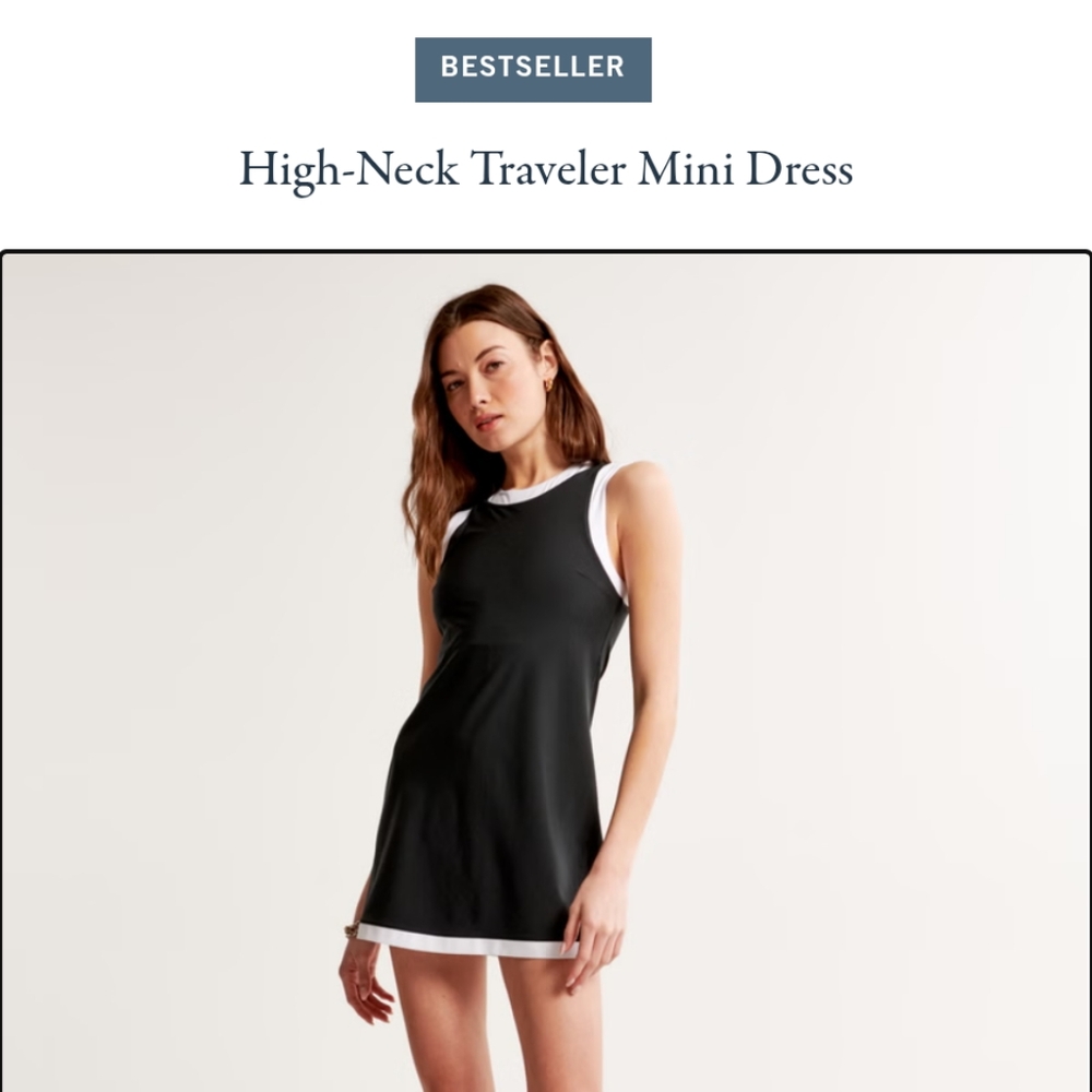 Abercrombie High Neck Traveler Dress